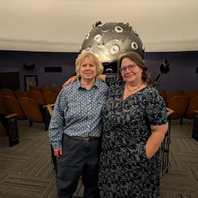 Author Noreen Grice and Organizer Jenny Powers