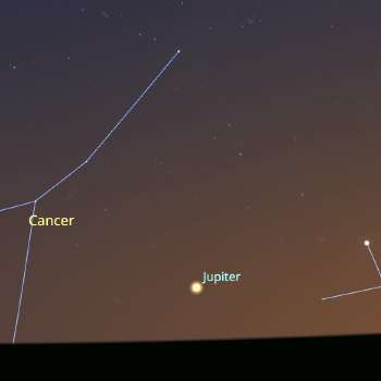Venus and Jupiter in late June