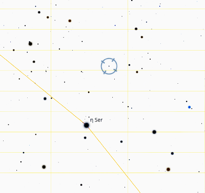 Finder chart for GJ 710