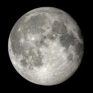 NASA visualization of the Moon