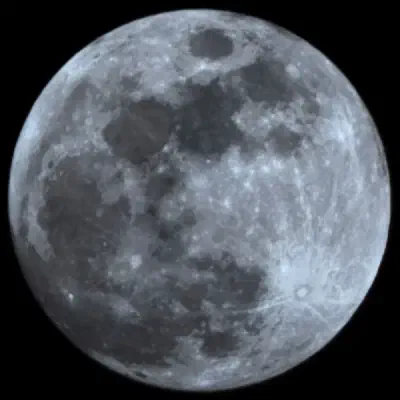 The Moon photographed with a Seestar S30 smart telescope