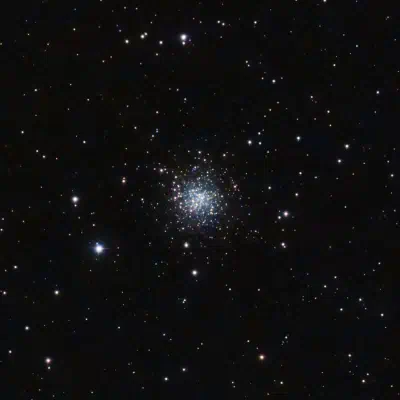 Globular cluster Messier 72, a hazy ball of stars