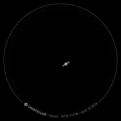 Saturn taken with an eQuinox2