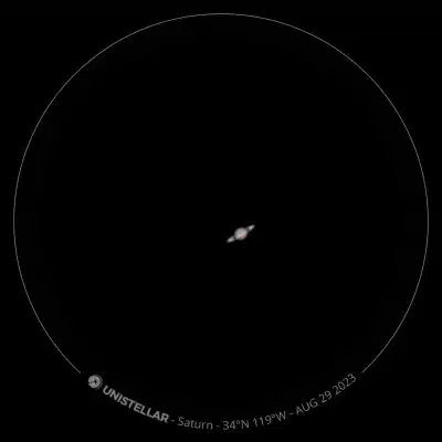 Saturn taken with an eQuinox2